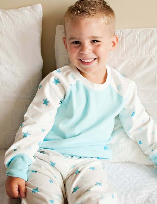 Blue Star Erkek Çocuk Pijama Takımı resmi